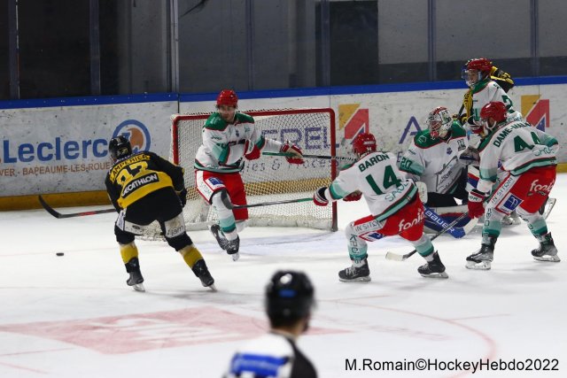 Photo hockey match Rouen - Anglet le 27/12/2022