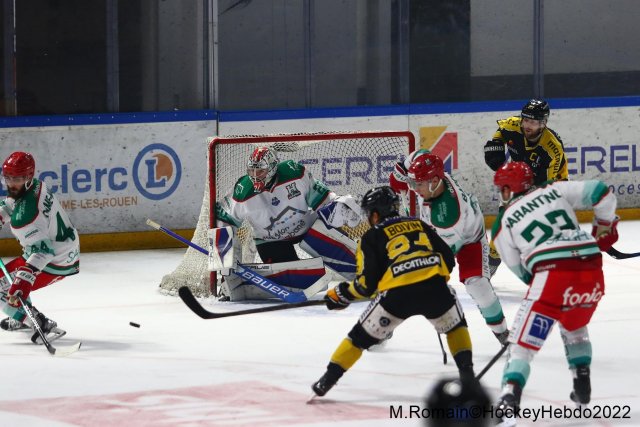 Photo hockey match Rouen - Anglet le 27/12/2022