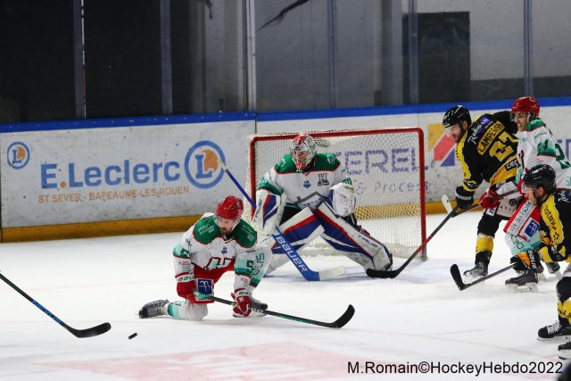 Photo hockey match Rouen - Anglet le 27/12/2022