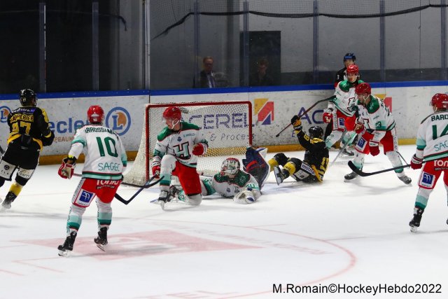Photo hockey match Rouen - Anglet le 27/12/2022