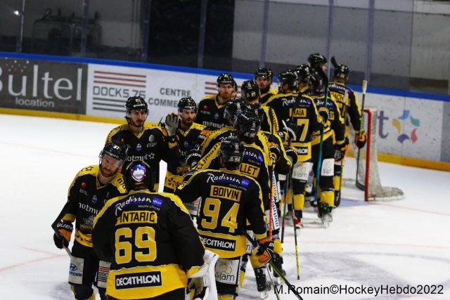 Photo hockey match Rouen - Anglet le 27/12/2022