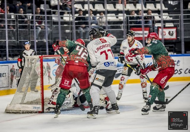 Photo hockey match Cergy-Pontoise - Amiens  le 29/12/2022