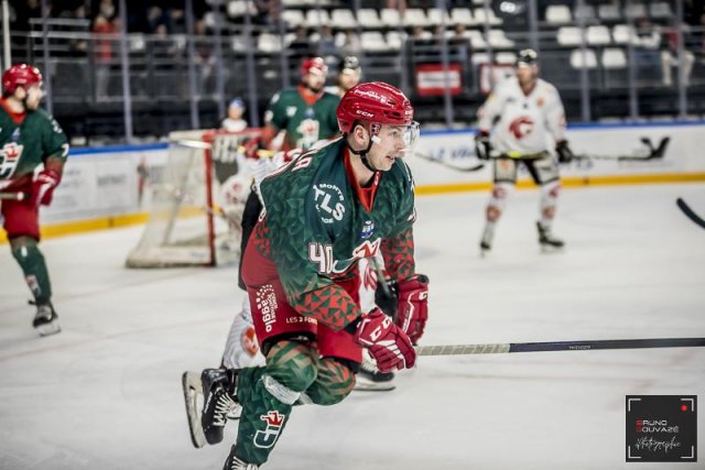 Photo hockey match Cergy-Pontoise - Amiens  le 29/12/2022