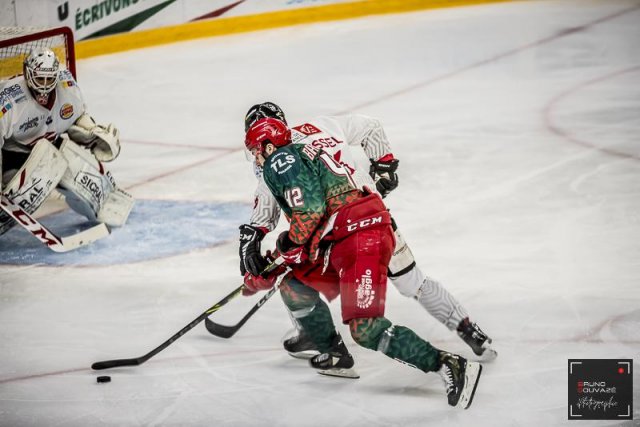 Photo hockey match Cergy-Pontoise - Amiens  le 29/12/2022