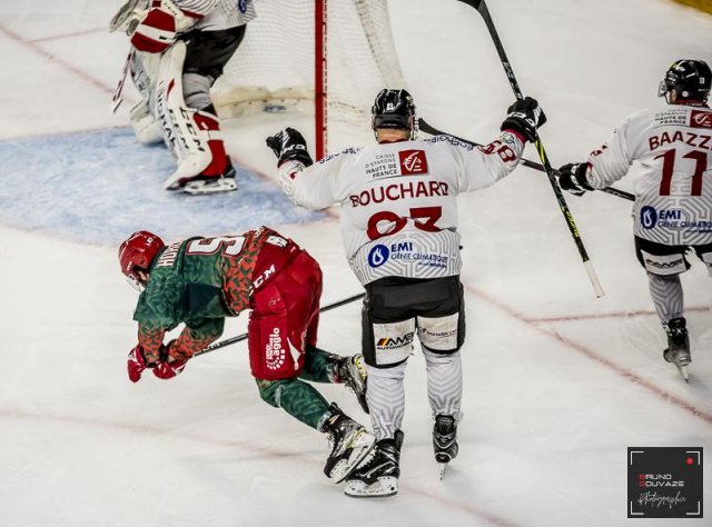 Photo hockey match Cergy-Pontoise - Amiens  le 29/12/2022