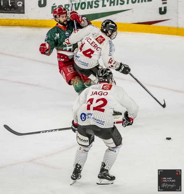 Photo hockey match Cergy-Pontoise - Amiens  le 29/12/2022