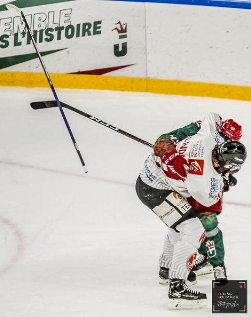 Photo hockey match Cergy-Pontoise - Amiens  le 29/12/2022
