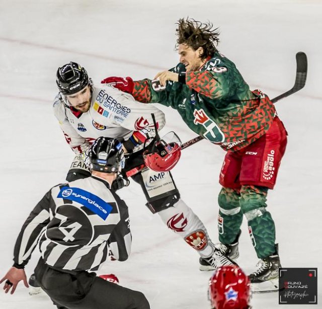 Photo hockey match Cergy-Pontoise - Amiens  le 29/12/2022