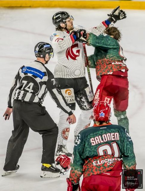 Photo hockey match Cergy-Pontoise - Amiens  le 29/12/2022
