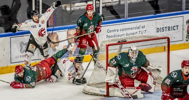 Photo hockey match Cergy-Pontoise - Amiens  le 29/12/2022