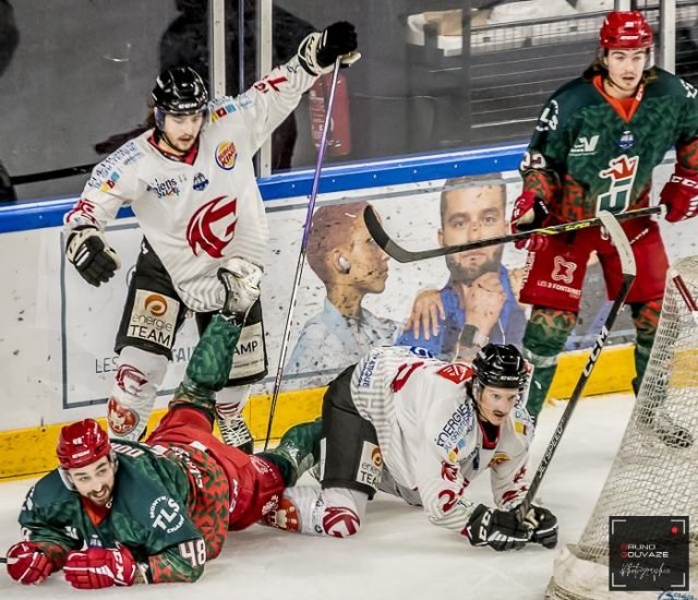 Photo hockey match Cergy-Pontoise - Amiens  le 29/12/2022