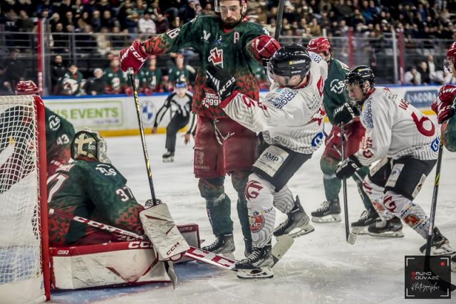 Photo hockey match Cergy-Pontoise - Amiens  le 29/12/2022