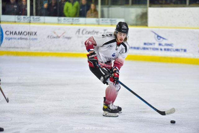 Photo hockey match Chamonix  - Mulhouse le 06/01/2023