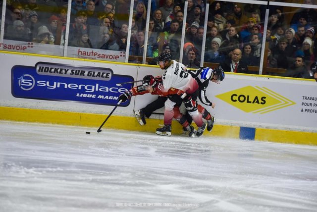Photo hockey match Chamonix  - Mulhouse le 06/01/2023