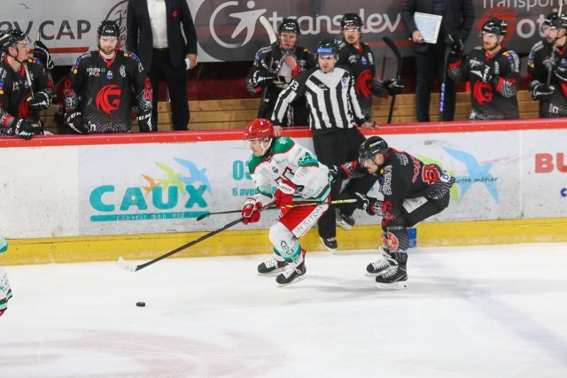 Photo hockey match Amiens  - Anglet le 06/01/2023