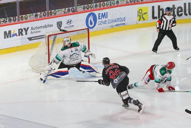 Photo hockey match Amiens  - Anglet le 06/01/2023