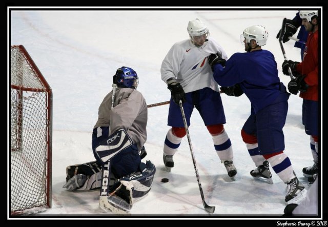 Photo hockey reportage Regroupement Equipe de France à Rouen