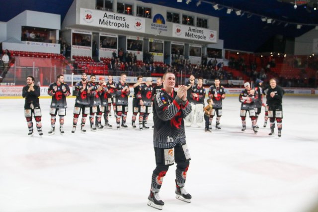 Photo hockey match Amiens  - Anglet le 06/01/2023