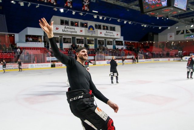 Photo hockey match Amiens  - Anglet le 06/01/2023