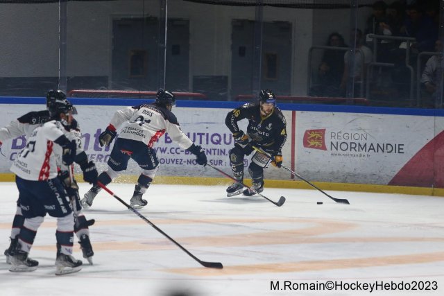 Photo hockey match Rouen - Angers  le 06/01/2023