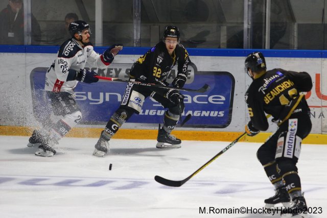 Photo hockey match Rouen - Angers  le 06/01/2023
