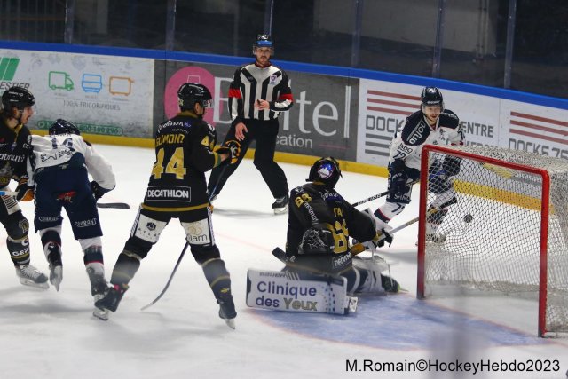 Photo hockey match Rouen - Angers  le 06/01/2023