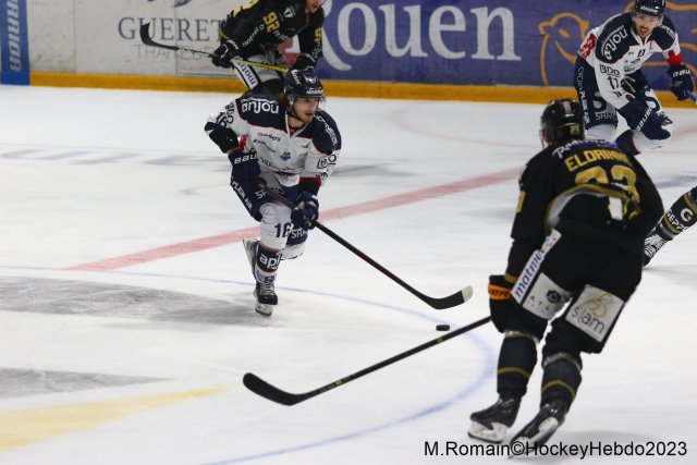 Photo hockey match Rouen - Angers  le 06/01/2023