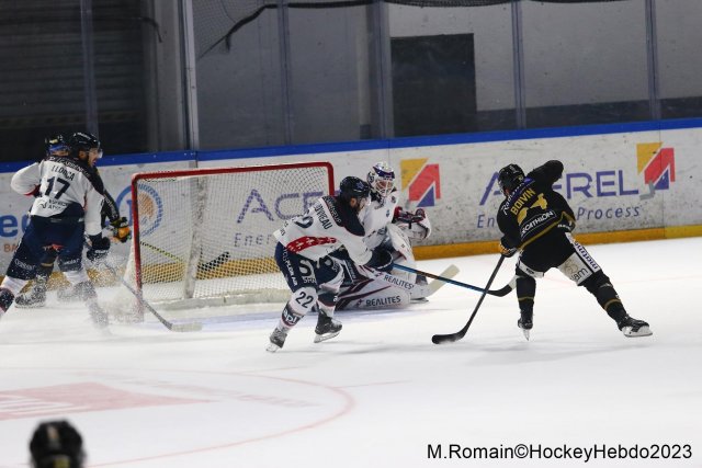 Photo hockey match Rouen - Angers  le 06/01/2023