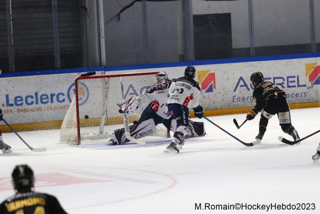 Photo hockey match Rouen - Angers  le 06/01/2023