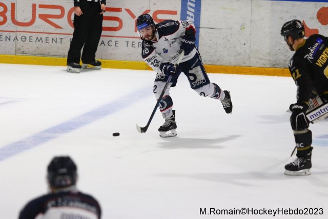 Photo hockey match Rouen - Angers  le 06/01/2023