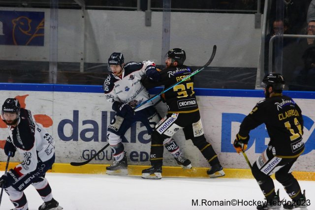 Photo hockey match Rouen - Angers  le 06/01/2023