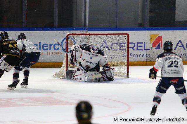 Photo hockey match Rouen - Angers  le 06/01/2023