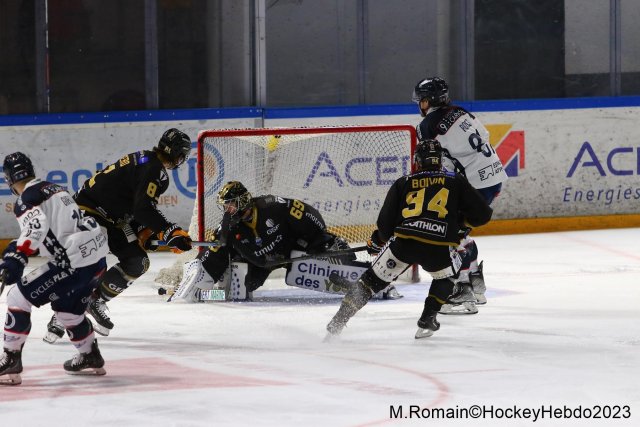 Photo hockey match Rouen - Angers  le 06/01/2023