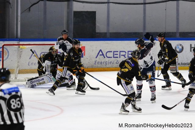 Photo hockey match Rouen - Angers  le 06/01/2023
