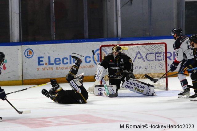 Photo hockey match Rouen - Angers  le 06/01/2023