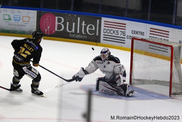 Photo hockey match Rouen - Angers  le 06/01/2023