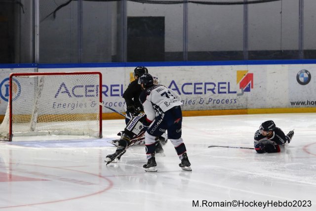Photo hockey match Rouen - Angers  le 06/01/2023