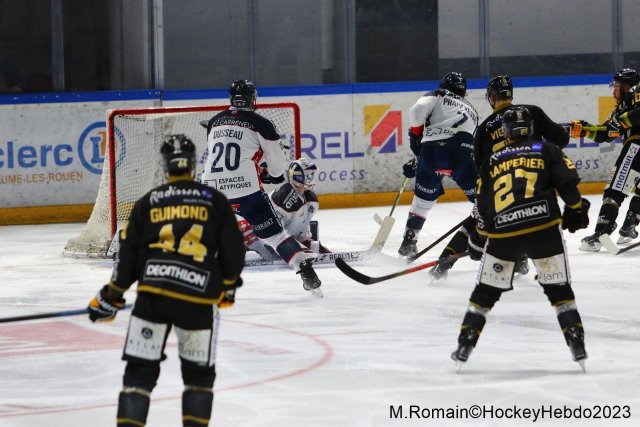 Photo hockey match Rouen - Angers  le 06/01/2023