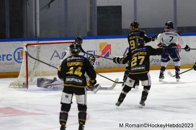 Photo hockey match Rouen - Angers  le 06/01/2023