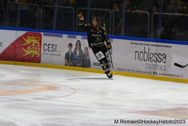 Photo hockey match Rouen - Angers  le 06/01/2023