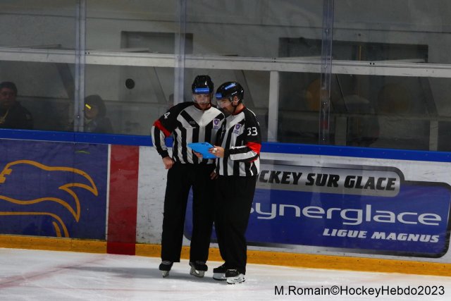 Photo hockey match Rouen - Angers  le 06/01/2023
