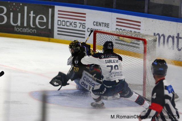 Photo hockey match Rouen - Angers  le 06/01/2023