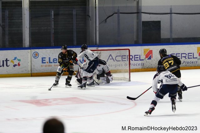 Photo hockey match Rouen - Angers  le 06/01/2023