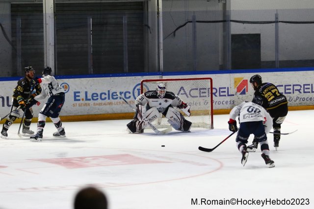 Photo hockey match Rouen - Angers  le 06/01/2023