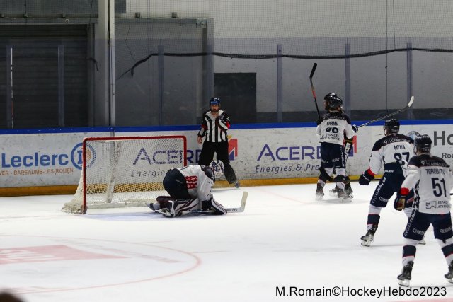 Photo hockey match Rouen - Angers  le 06/01/2023