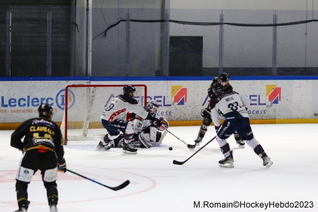 Photo hockey match Rouen - Angers  le 06/01/2023
