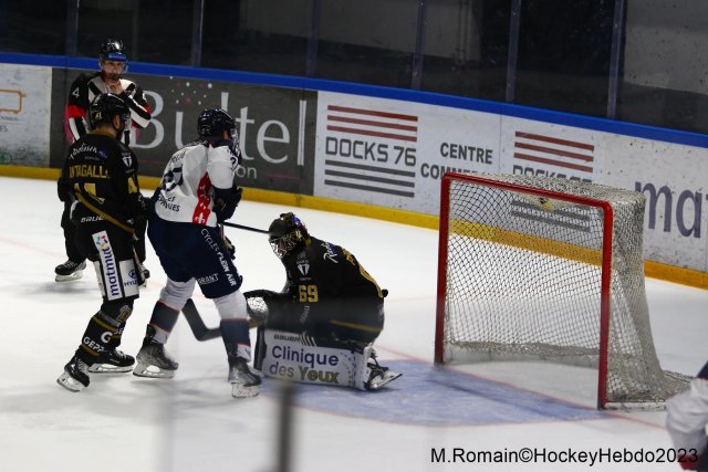 Photo hockey match Rouen - Angers  le 06/01/2023