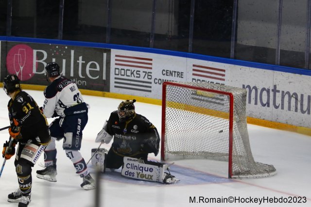 Photo hockey match Rouen - Angers  le 06/01/2023