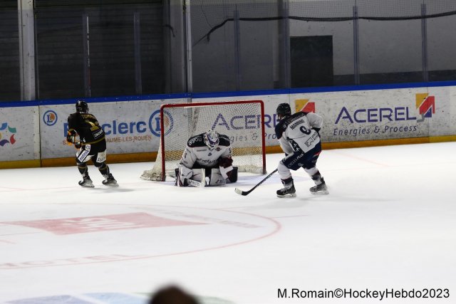 Photo hockey match Rouen - Angers  le 06/01/2023