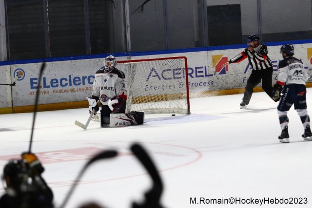 Photo hockey match Rouen - Angers  le 06/01/2023